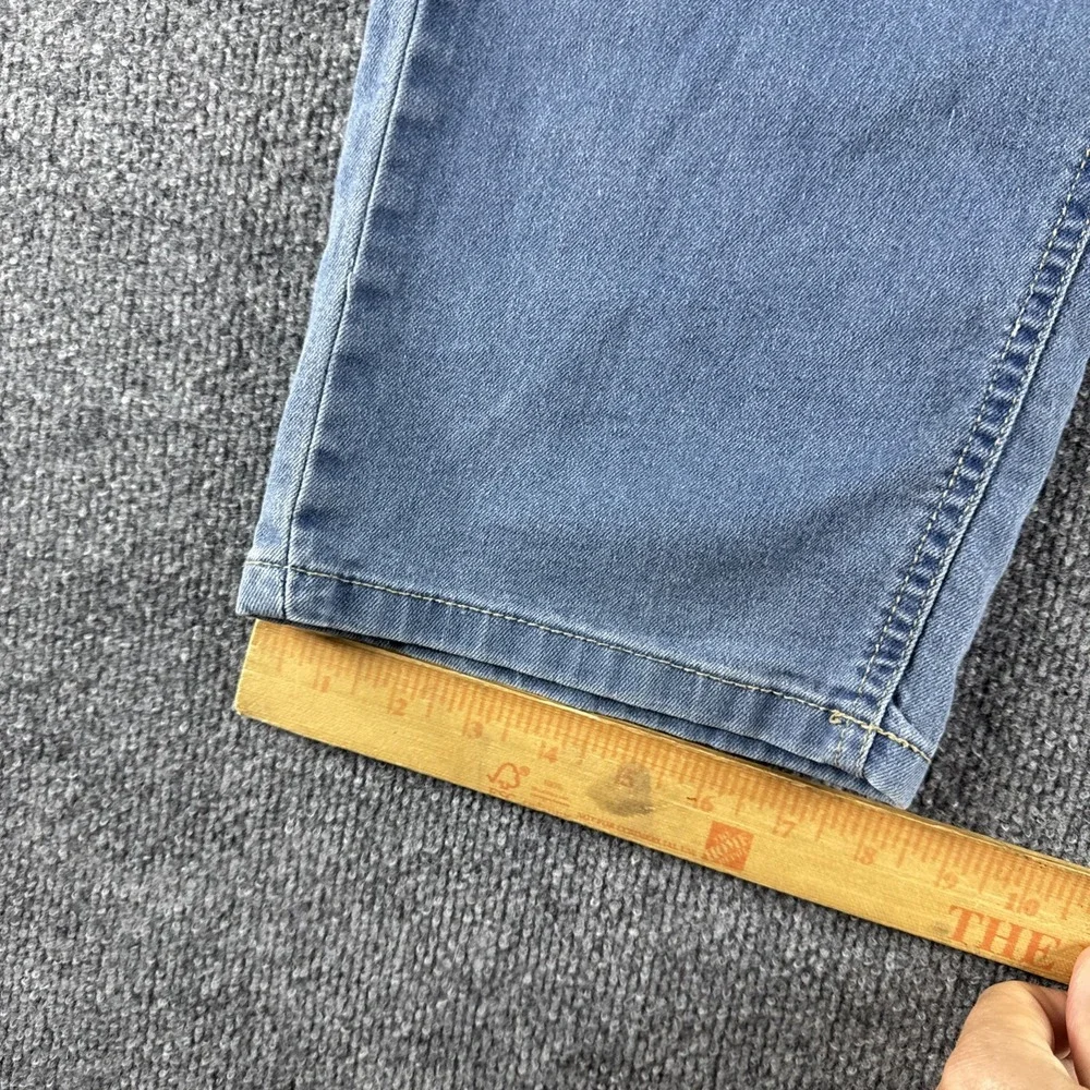Free Planet Sustainable Denim Medium Wash Straight Jeans Men's 44x32